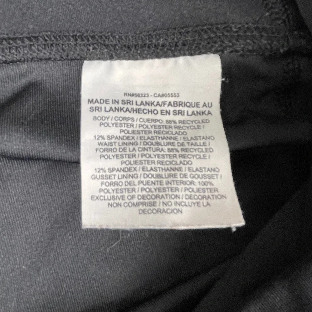Nike Leggings Womens Size S Black Dri-FIT Cropped Activewear 802948-010